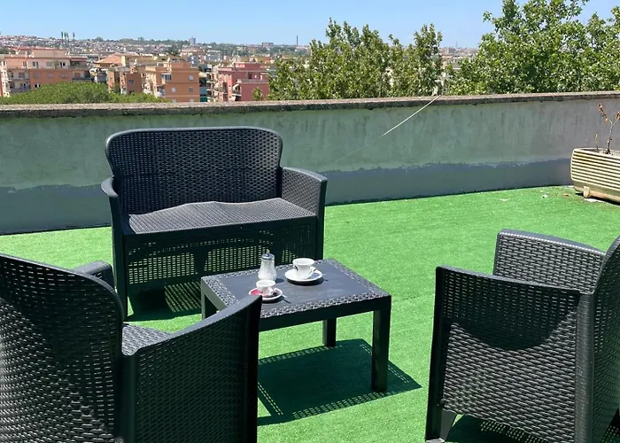Il Nido Roma, Attico Ostiense Apartamento *